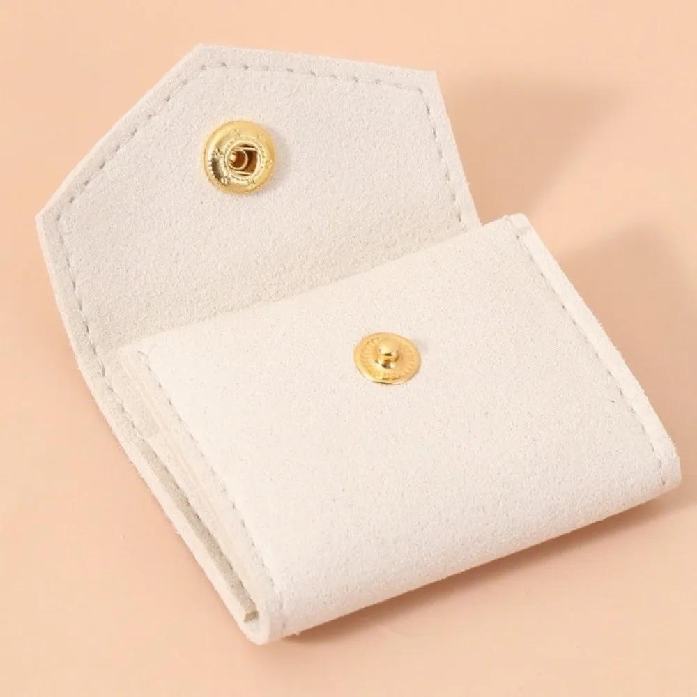 Mini-Schmuckbeutel aus Mikrofaser-Samt, kleiner, faltbarer Beutel für Halsketten und Ringe, Aufbewahrungsbehälter, Organizer für Ohrringe – Detail 12