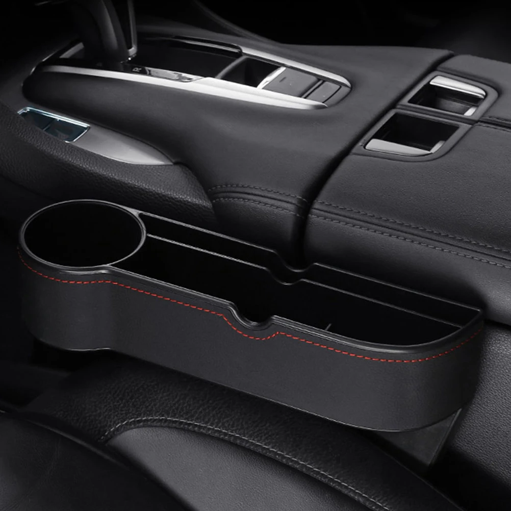 

Car Seat Gap Filler Organizer Auto Console Side Storage Box Multifunctional Storage for Phones Keys Snacks Car Wallet Holder