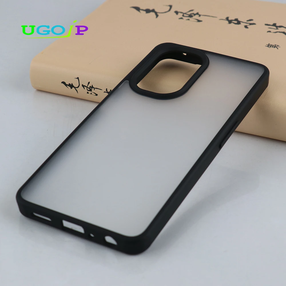 UGOJP Phone Case For Oneplus Nord CE3 Lite 5G Shockproof Transparent Case For OPPO K11X Matte Shell Frosted PC Back Clear Cover