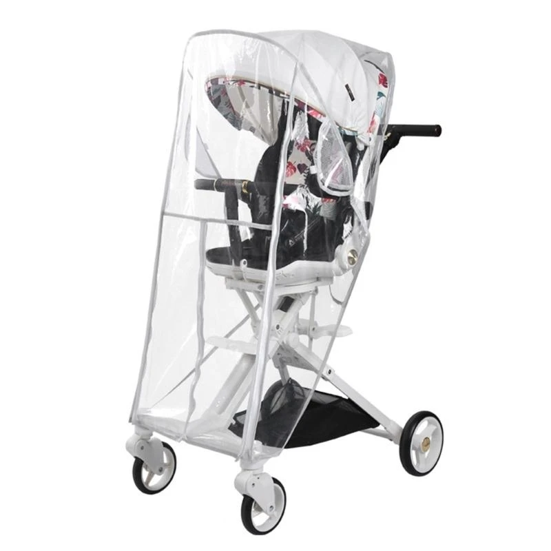 J15U Stroller Rain Cover Universal Stroller Accessory Waterproof Windproof