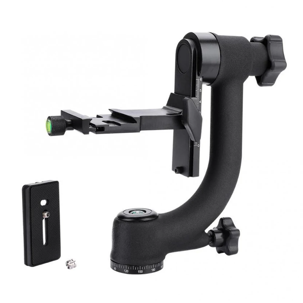 

Photography Gimbal Tripod Head Telephoto Lens Bird Monopod Aluminum Alloy Head for Professional Photography Supplies