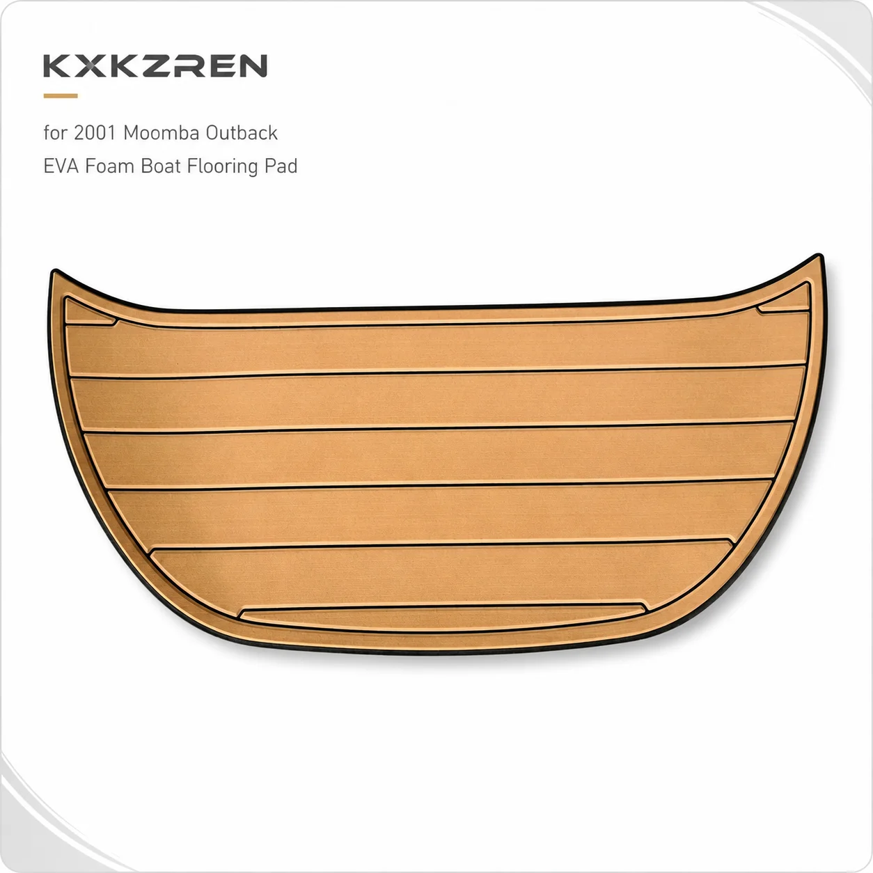 KXKZREN EVA Foam Swim Platform Mat Compatible with 2001 Moomba Outback Teak Style Nonslip Marine Deck Flooring Replacement Pad