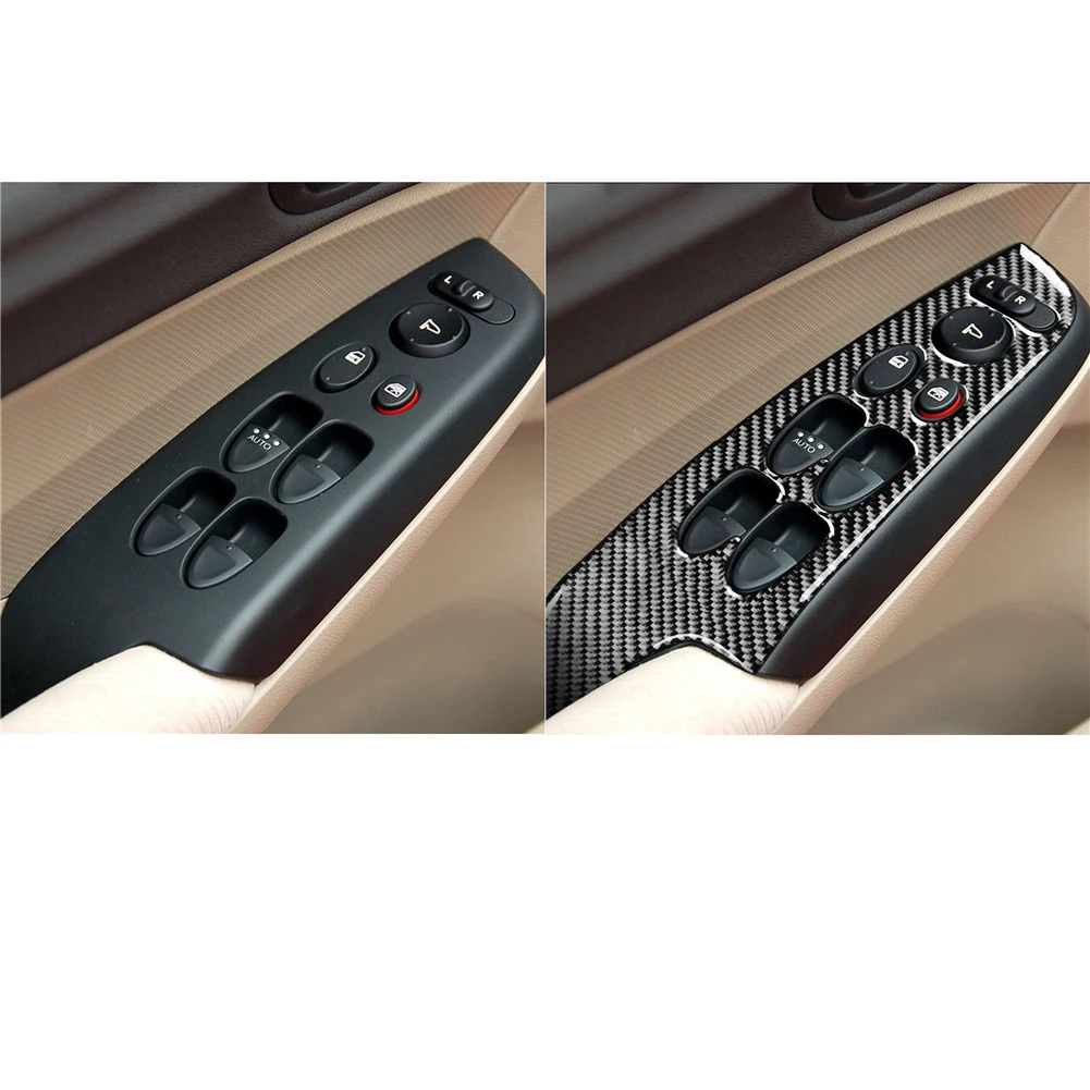 

For Honda Civic 2006-2011 Black Car Interior Decorative Stickers Car imitation Carbon Fiber Trim Moulding Accessories