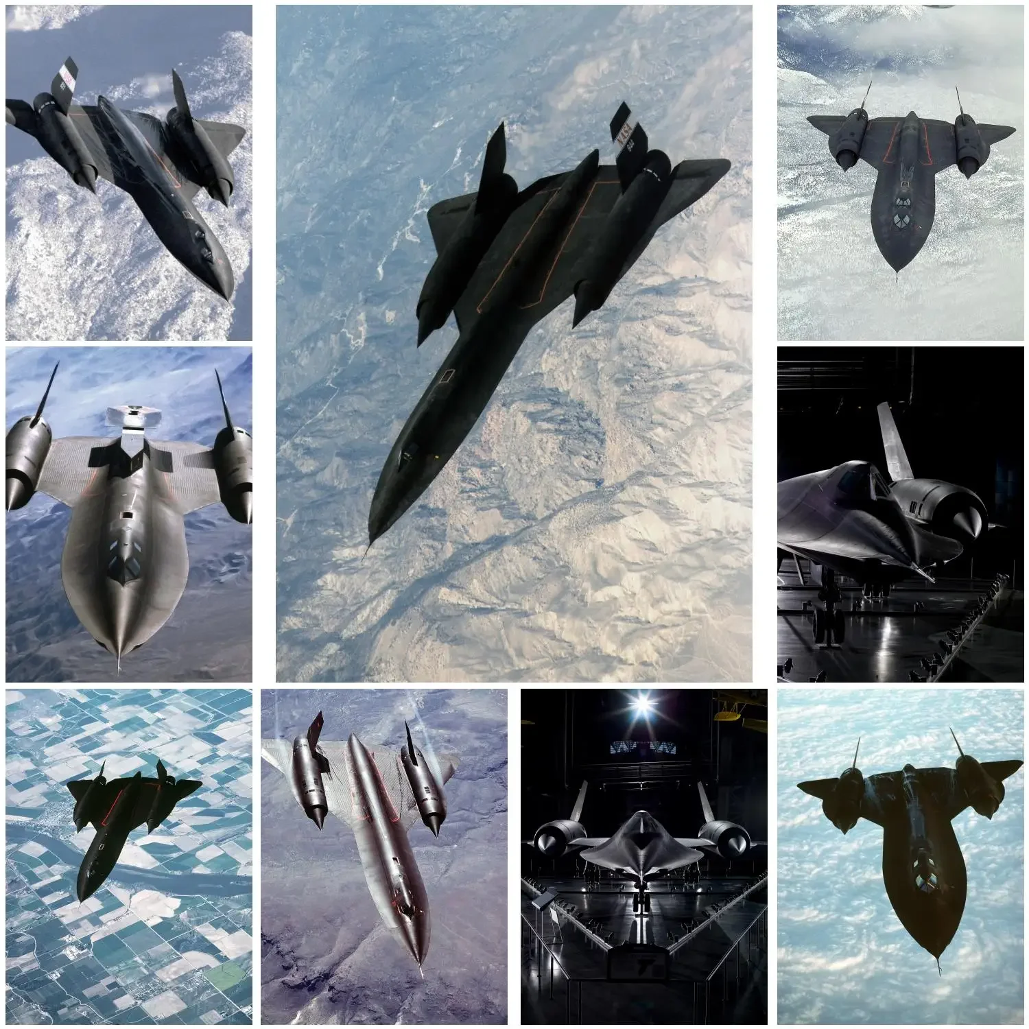 sr71 blackbird Poster Prints Wall Art Canvas Painting Poster For Modern Family Living Room Home Decor