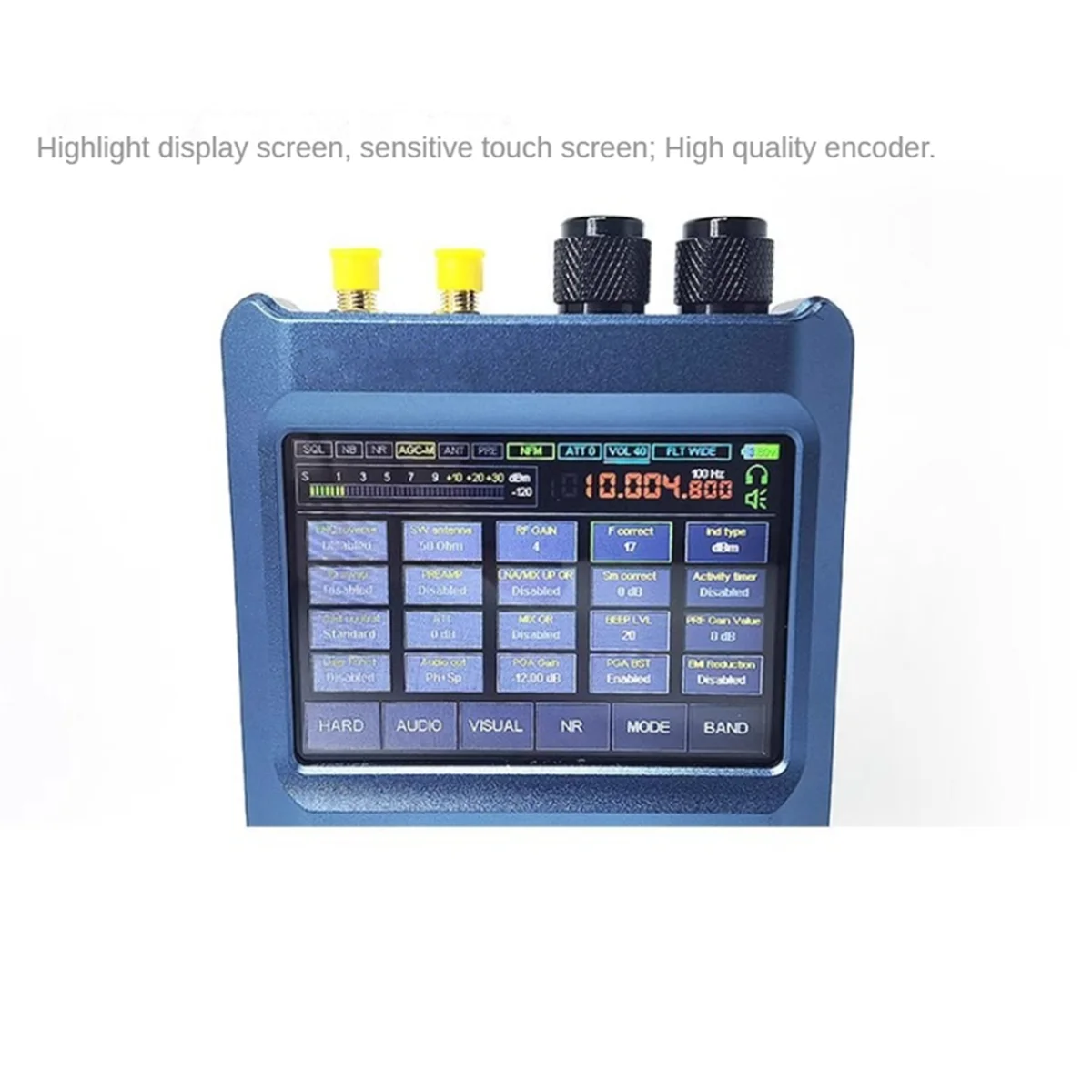 Reliable-For SDR Malahit 1.10D Full Mode DSP Noise Reduction Portable Radio DSP1 Malachite Radio SDR Receiver-ABDQ