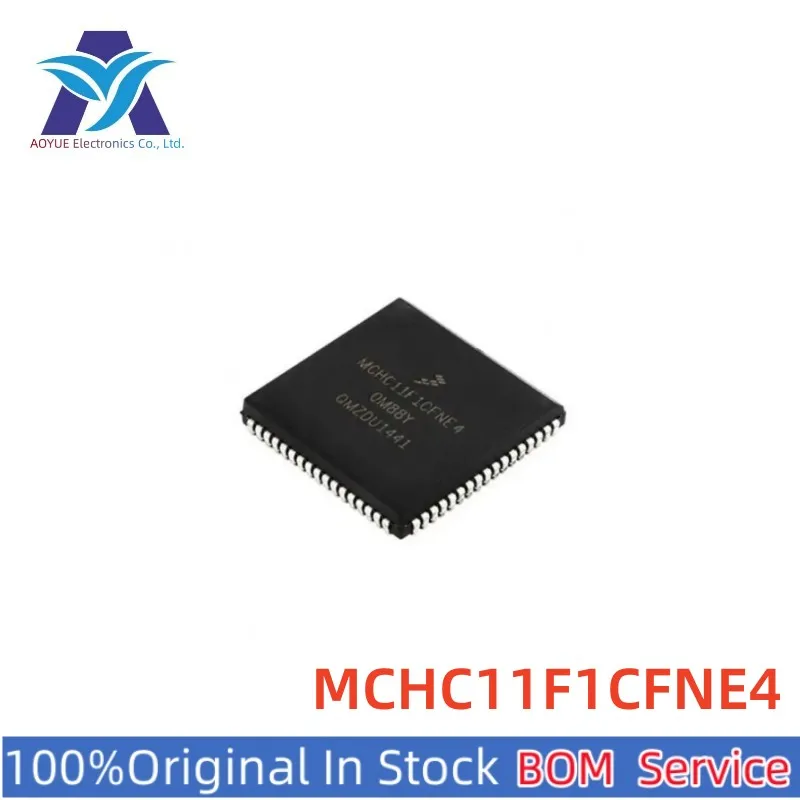 New Original Stock IC  MCHC11F1CFNE4 MCHC11F1CFNE MCHC11F1 PLCC68 8-bit Microcontroller IC MCU One Stop BOM Service