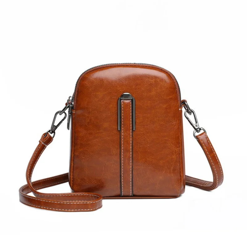 

Элегантная женская сумка из кожи с рисунком магнолии и элегантным повседневным винтажным легким повседневным стилем ​