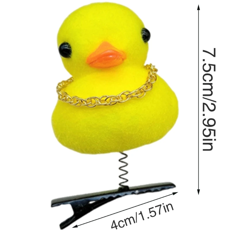 Jepit Rambut Bebek Lucu Jepit Rambut Berbentuk Bebek Jepit Rambut Itik Klip Bebek Jepit Rambut Tema Hewan Dropship