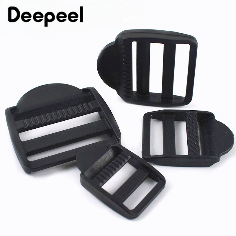 

20/50/100Pcs 20-38mm Plastic Adjuster Buckle Bags Tri-Glide Slider Clasp Luggage Backpack Strap Fastener Garment Crafts Supplies