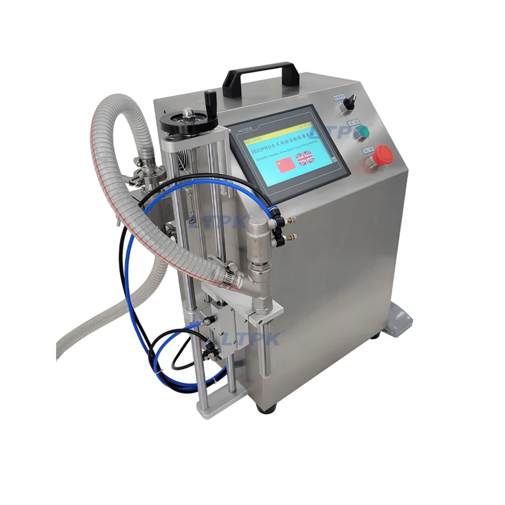 */For Automatic Single Head Gear Pump Liquid Filling Machines For Cosmetics