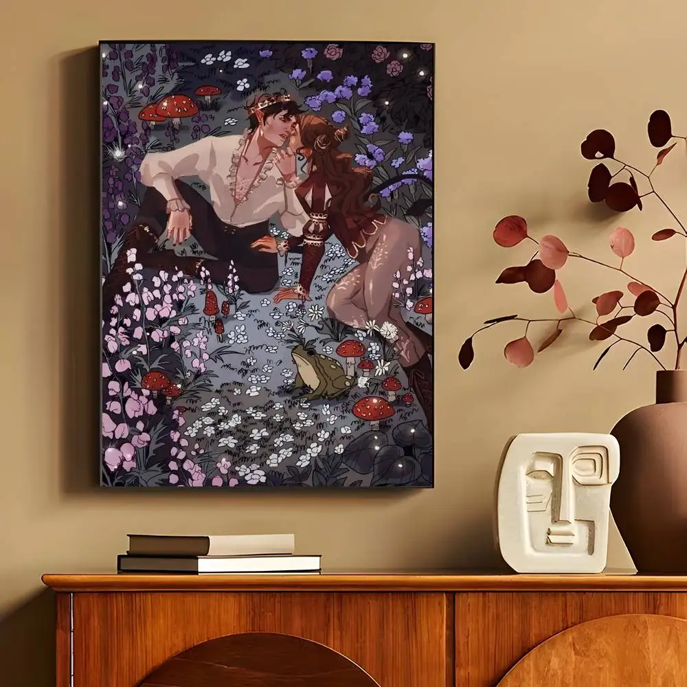 1 قطعة الأمير القاسي J-Jude و C-Cardan المشارك ذاتية اللصق الفن ورق مقاوم للماء ملصق مقهى بار غرفة جدار ديكور #4