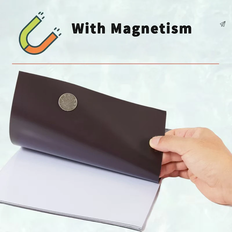 5pcs A4 Magnetic Photographic Paper Inkjet Printing Photo Paper Glossy Matte Stickers DIY Fridge Magnet