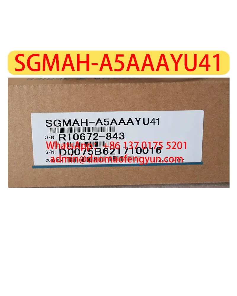 

SGMAH-A5AAAYU41 Brand New Servo Motor SGMAH A5AAAYU41，Fast shipping