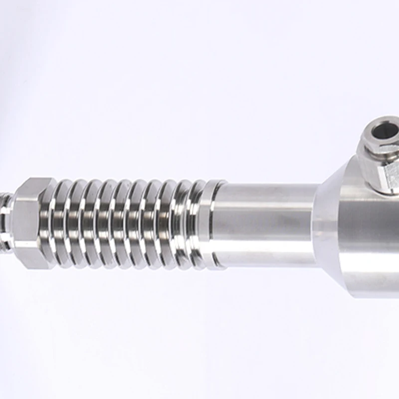 0-10v 200psi Hygienic Pressure Transmitter 50.5mm Clamp Pressure Sensor for Olive Seed Oil Food Sanitary Pressure Transducer