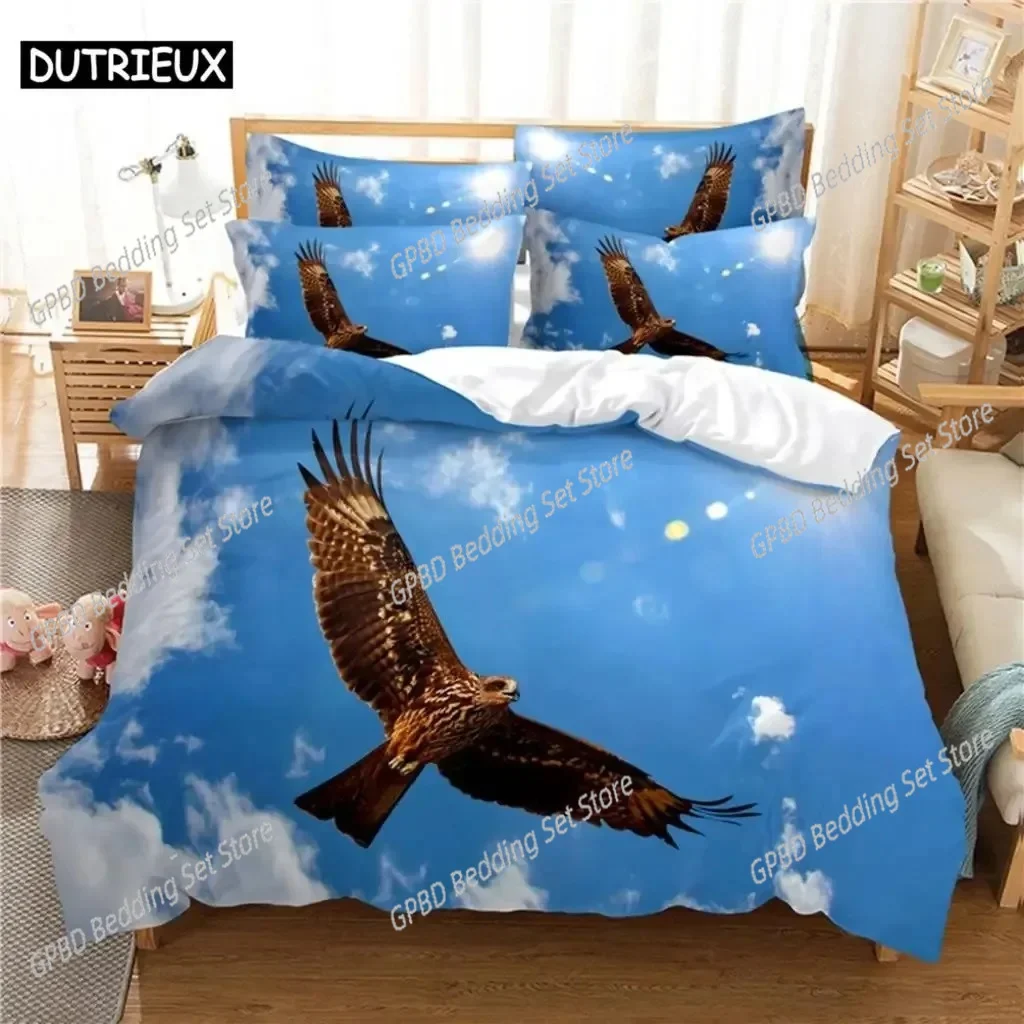 

Eagle Bedding Set Duvet Cover Set 3d Bedding Digital Printing Bed Linen Queen Size Bedding Set Fashion Design