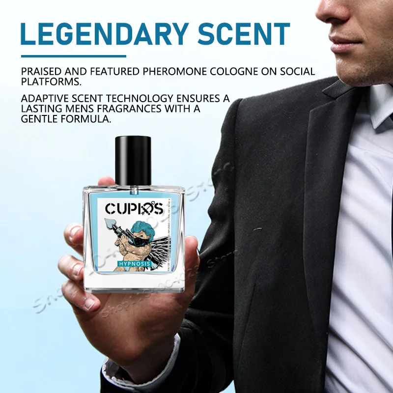10ML/50ML Cupids Original Hypnosis Pheromone Perfume Infused Cologne For Men Pheromone Perfume For Men Fragrance Attract Women - Image 6