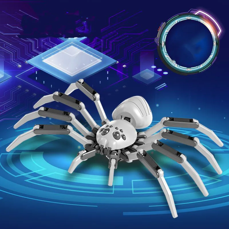 3D Print Articulated Spider Plastic Assembling Model Multi-jointed Movable Simulation Spider Creative Animal Model Ornament Toys