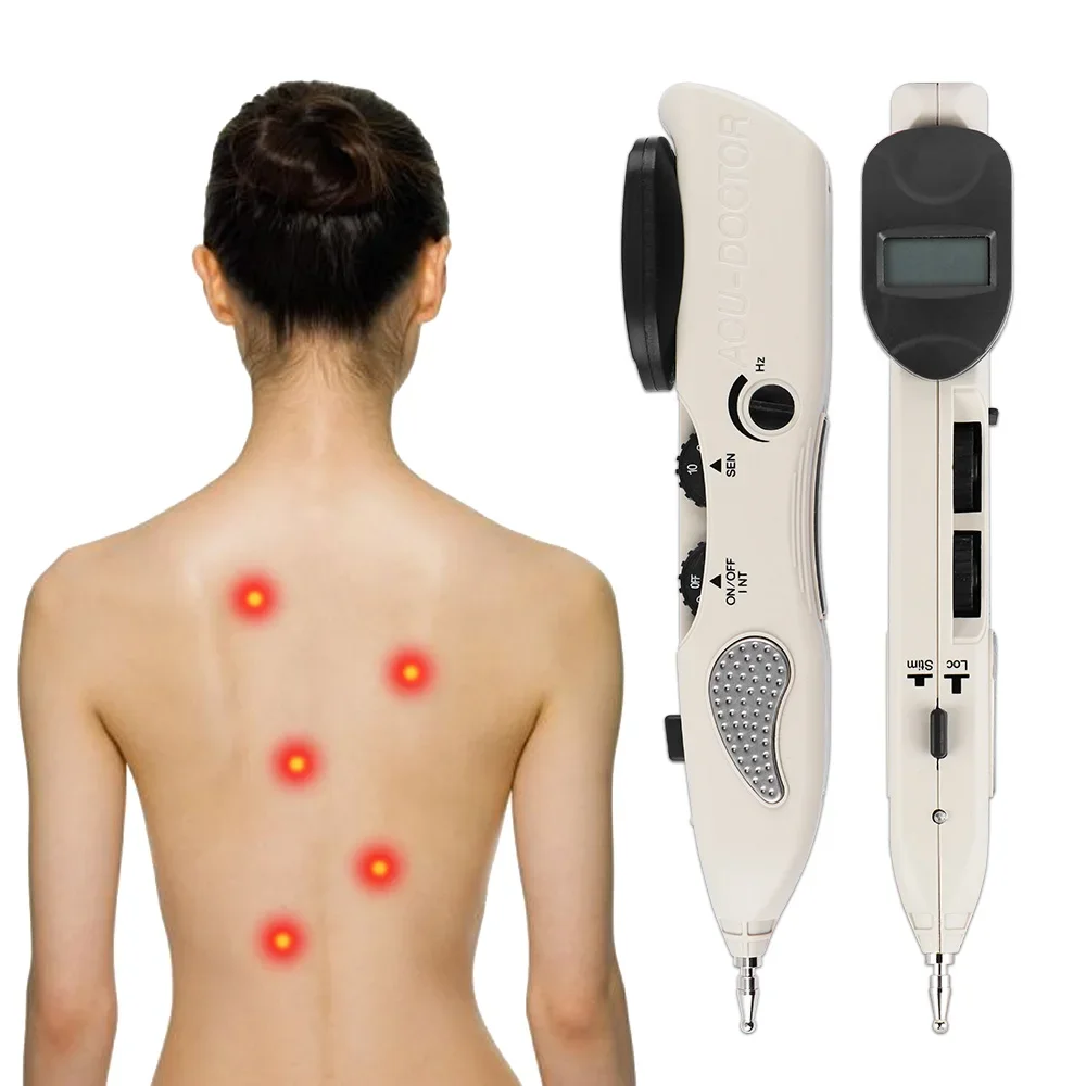 

USB Electric Body Stimulator Intelligent Electronic Meridian Acupuncture Pen Pulse Pointer Physiotherapy Relaxation Massager