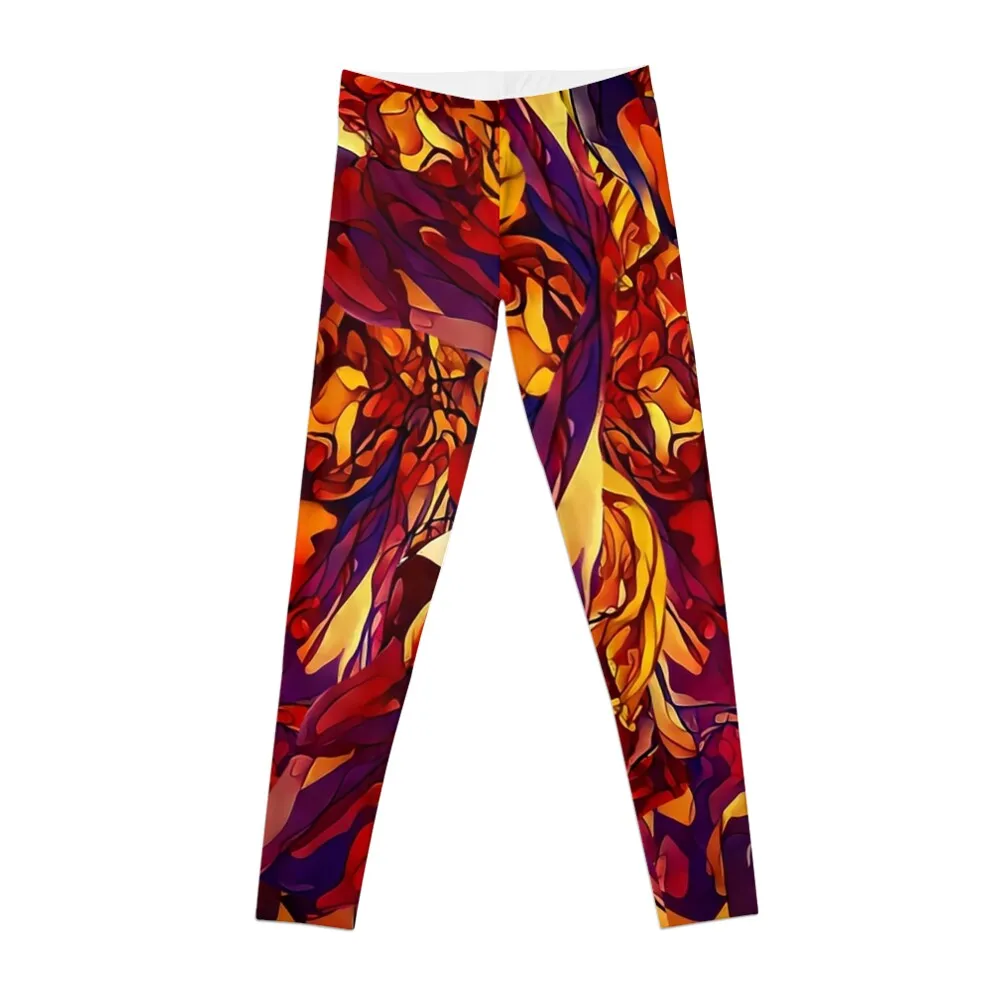 Fire Dancer Leggings Fitness clothing sports shirts gym legging gym sports for push up Womens Leggings