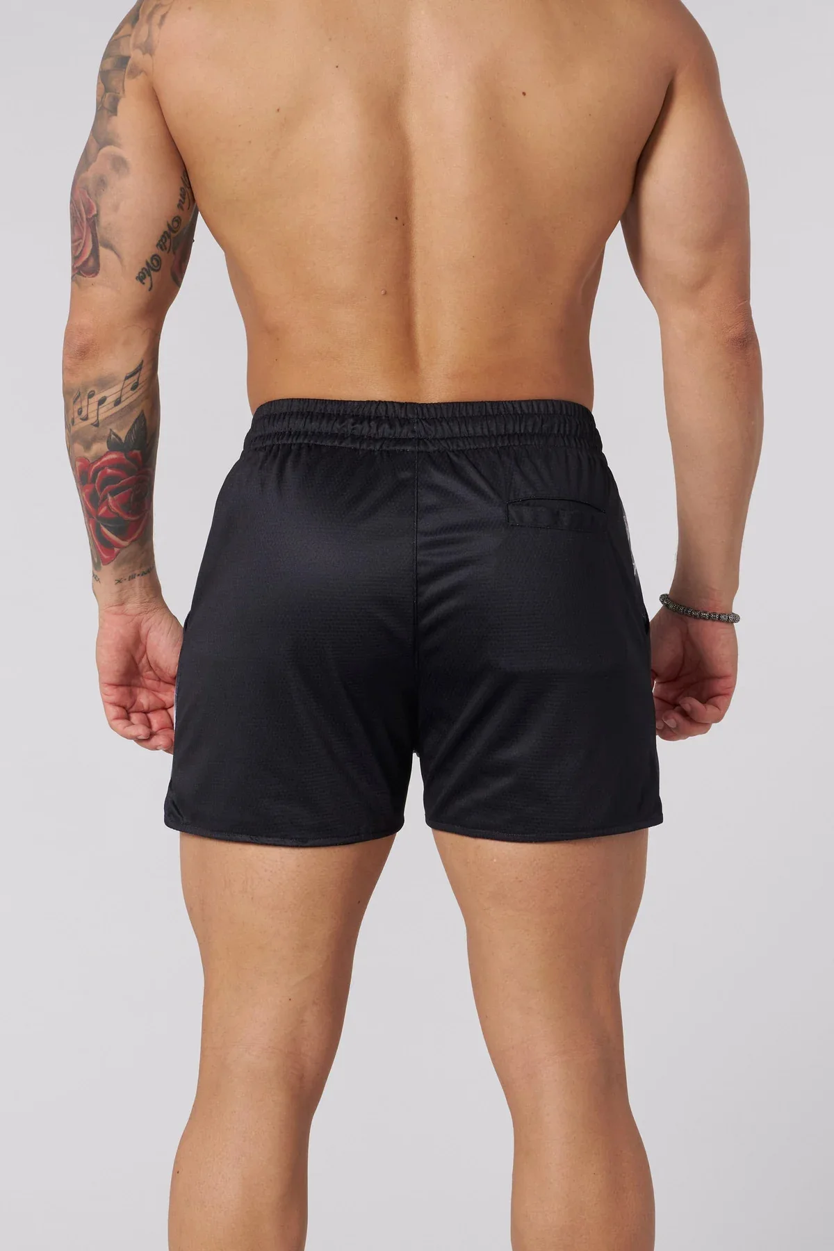 YOUNG American quarter sport casual fitness shorts with skull 3D print mesh quick drying breathable running beach