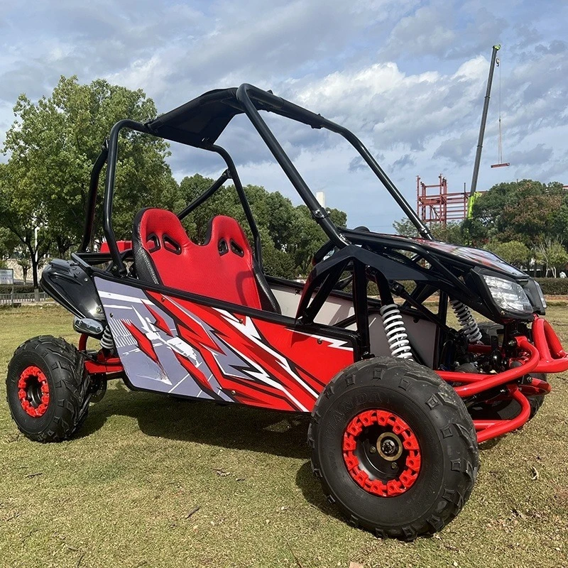 Ultimate Off-Road Adventure for Kids All-Terrain 125cc Dune Buggy Automatic Chain Drive 24V Go Kart