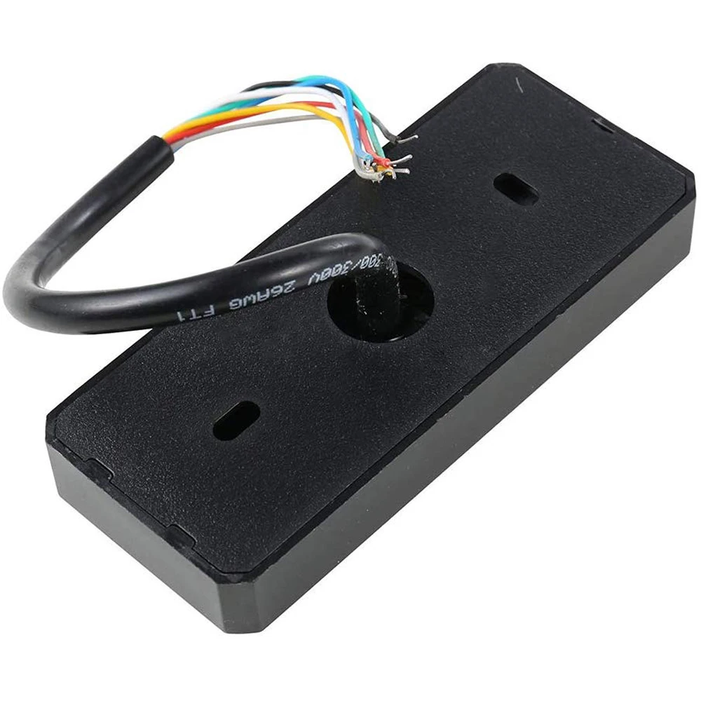 Leitor de cartão impermeável com indicadores LED, RFID EM ID Card Access Control, Wiegand 26, 34, 125kHz, 13.56MHz