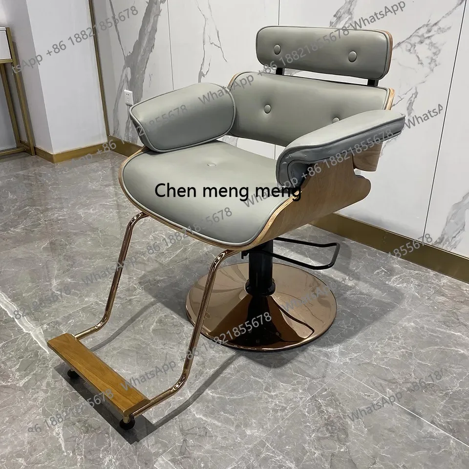 

X Barber shop, hair shop chair, simple hair salon, special liftable hair cutting chair