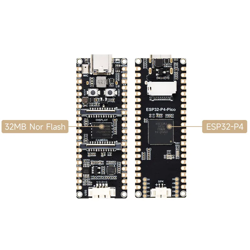 ESP32-P4-Pico Development Board ESP32 P4 Pico ESP32-P4 RISC-V 32-bit Dual-core Processor Audio Playback With CSI/DSI Interface