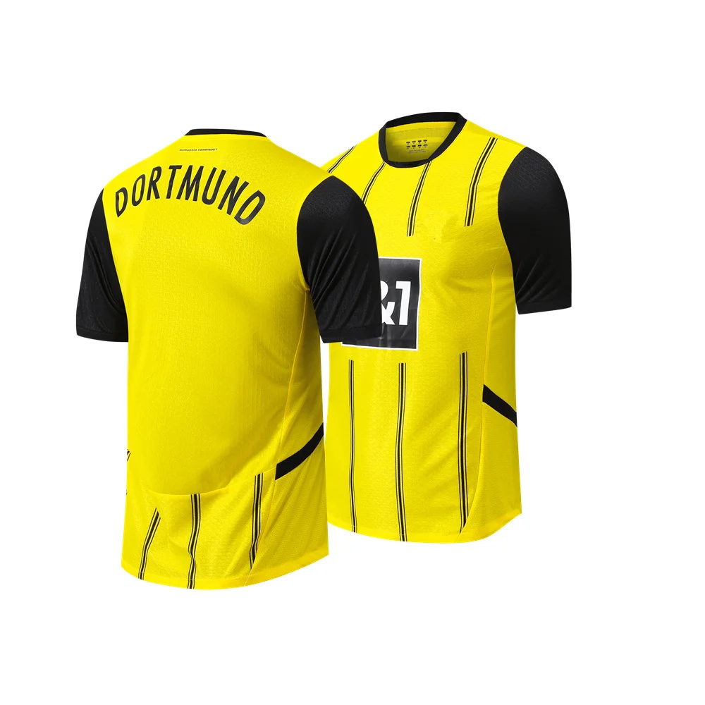 Men aldult sport t-shirt high quality Dortmundes Player Edition  soccer Jersey Training wear games League shirt