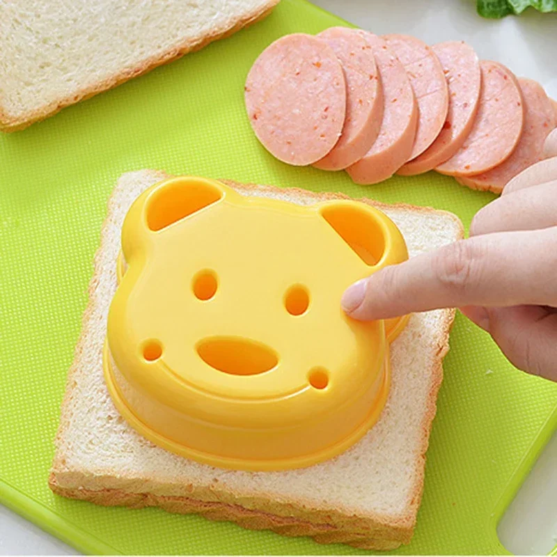 Bear Cat Car Sandwich Molds 4
