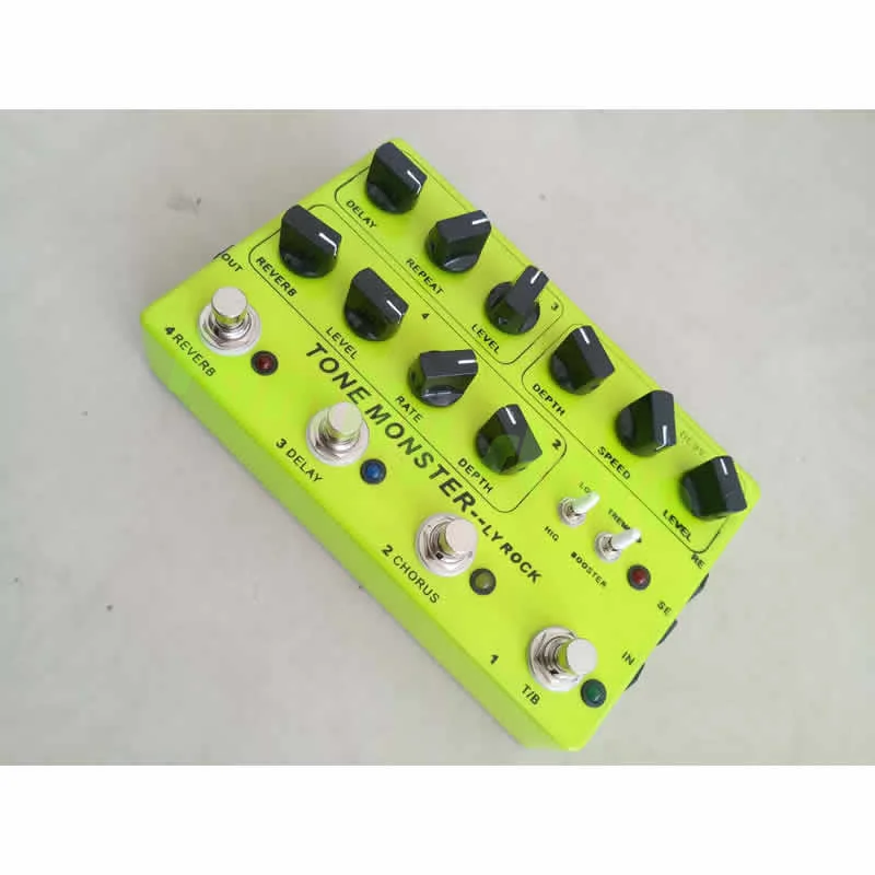 LY-ROCK hot sell high quality rock guitar stompbox tone monster around 5 in 1