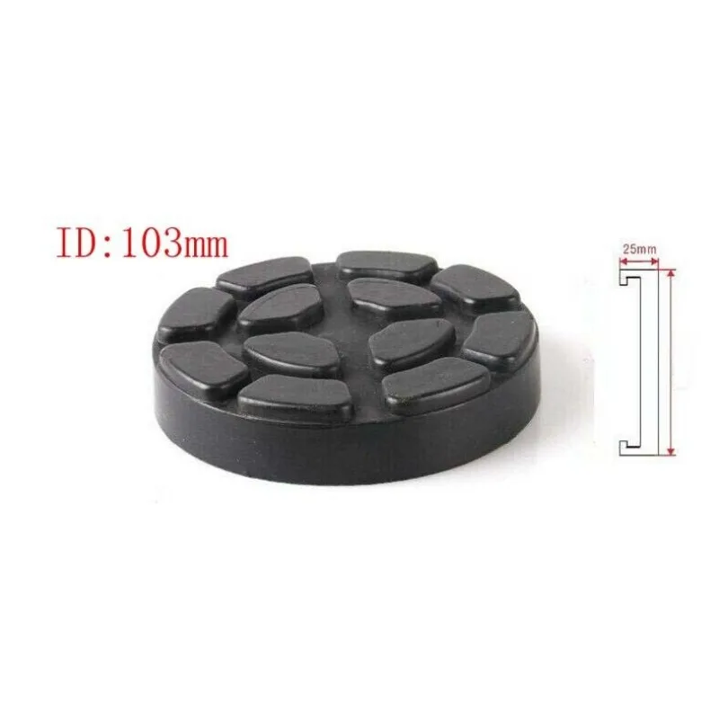 4PCS Heavy Duty Round Rubber Arm Pad Lift Pad Car SUV Truck Hoist Lift Accessories