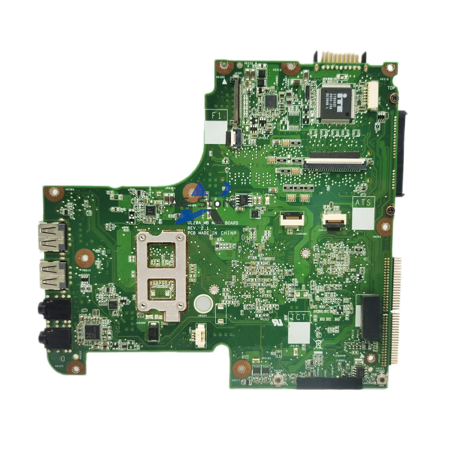 Материнская плата UL20A_MB REV2.1 для материнской платы ноутбука UL20A, тест основной платы идеально подходит