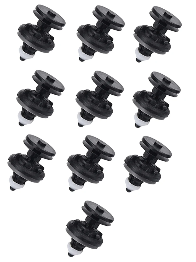 

10pc Auto Fastener Clip Car Door Trim Panel Clips Fastener Fixing Rivets For-Ford For-Focus 1257376 Interior Accessories