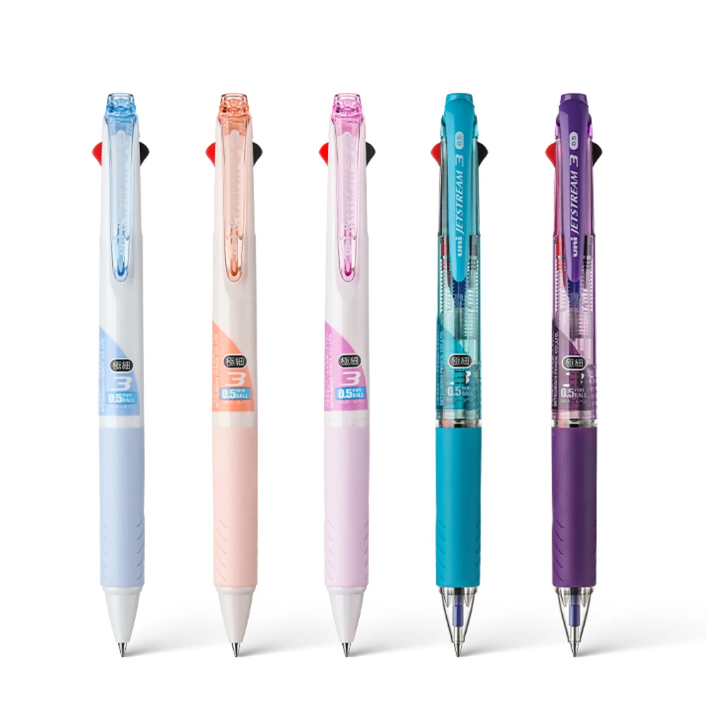 UNI SXE3-400 JETSTREAM Multi Color Chinese Oil Ballpoint Pen  Multi Functional Pen Hobo Special Edition Smooth Pen