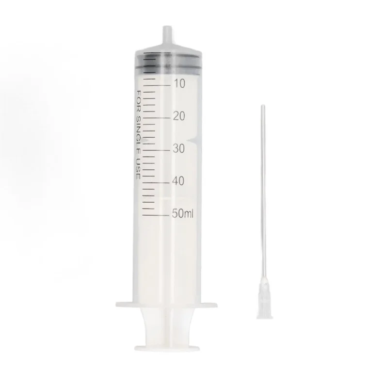 5Pcs Ink Filling Syringe 50ml Injector Drawing Tool With Scale For Printer Cartridge