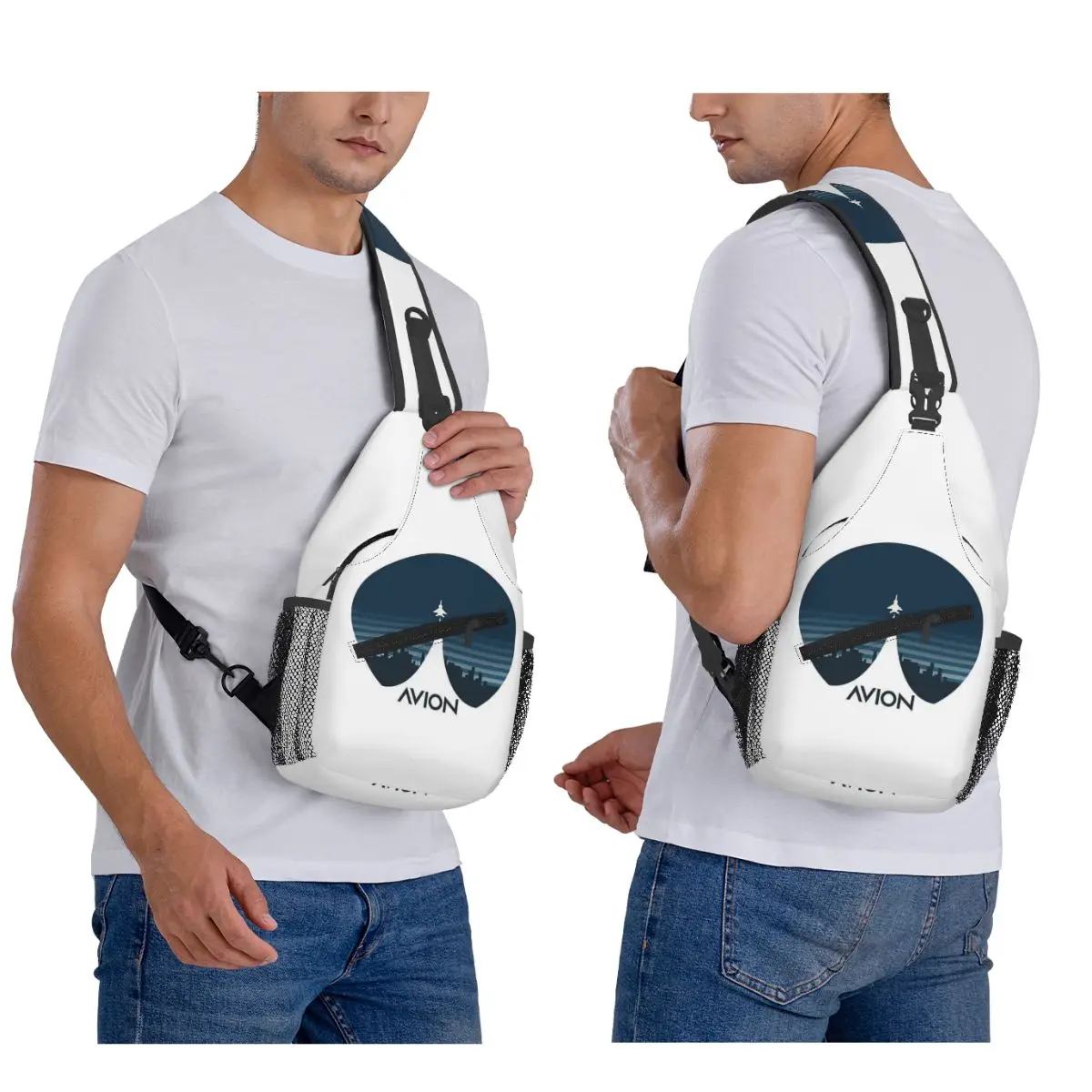 

Авиационный истребитель, самолет над городом, нагрудная сумка, мужской рюкзак через плечо, нагрудная сумка, дорожный походный рюкзак, сумка на плечо