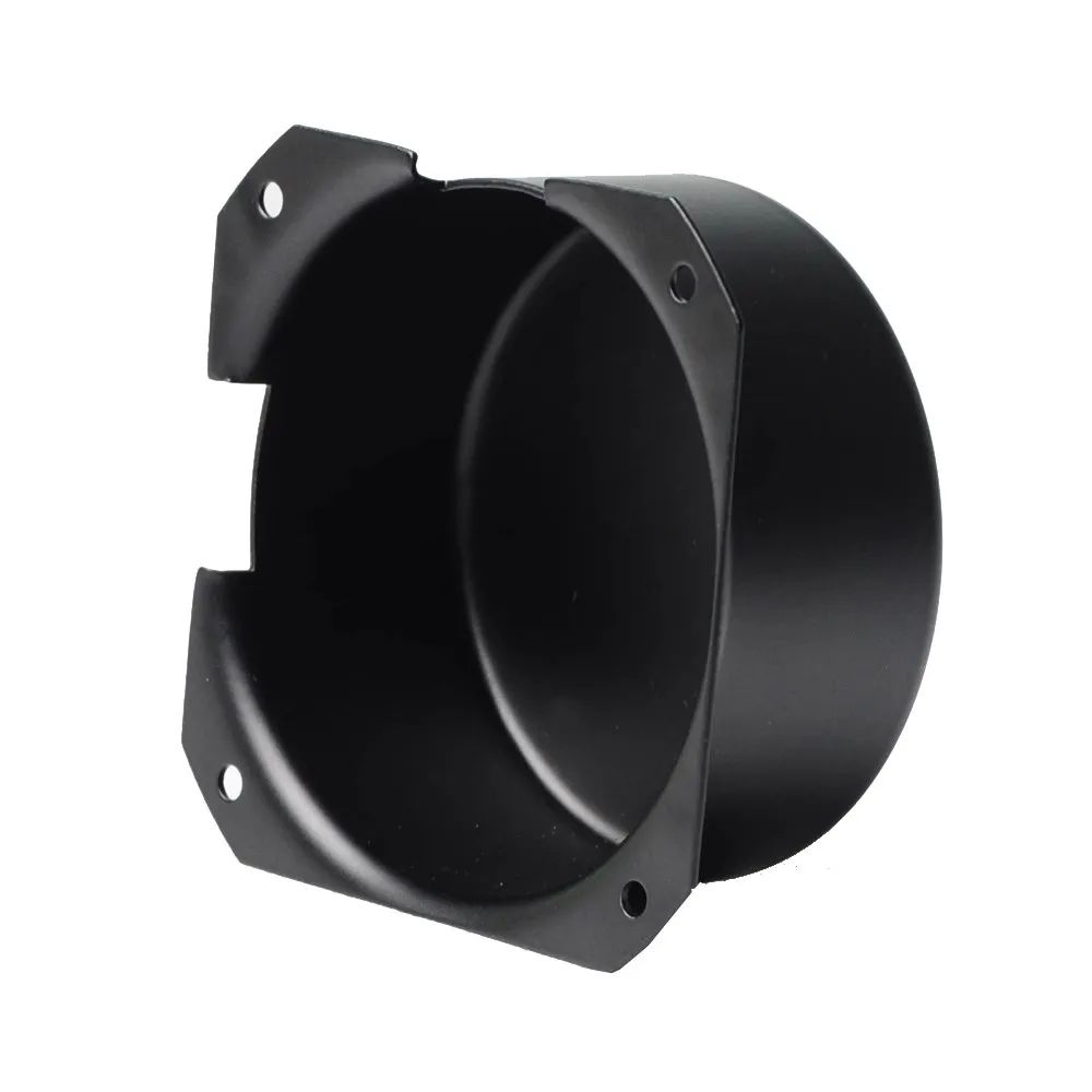Caja de cubierta de transformador toroidal negro, caja protectora de chasis para amplificador de tubo, diámetro 80 90 105mm, 1 ud.