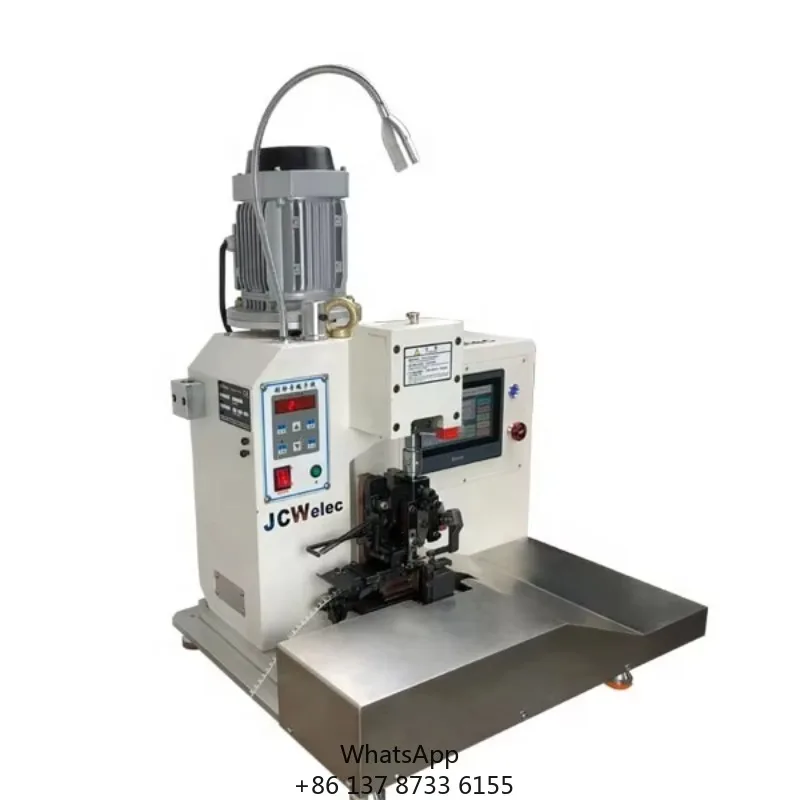 JCW-2TE Semi-auto Wire Crimping Machine Flat Ribbon Cable Crimping Machine Mute Terminal Crimping Machine