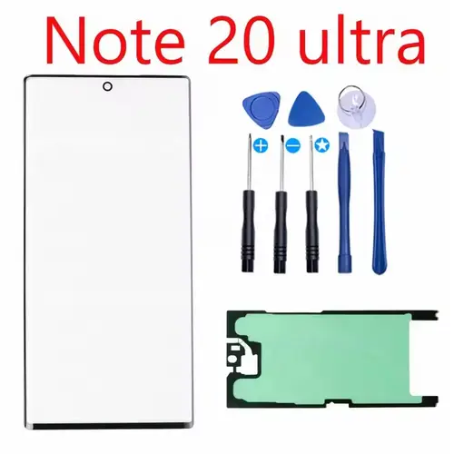 1Set New LCD Display Front Glass Outer External Touch Screen Lens Panel For Samsung Galaxy S8 S9 S10 Note 8 9 10 20 Plus Ultra - Image 12
