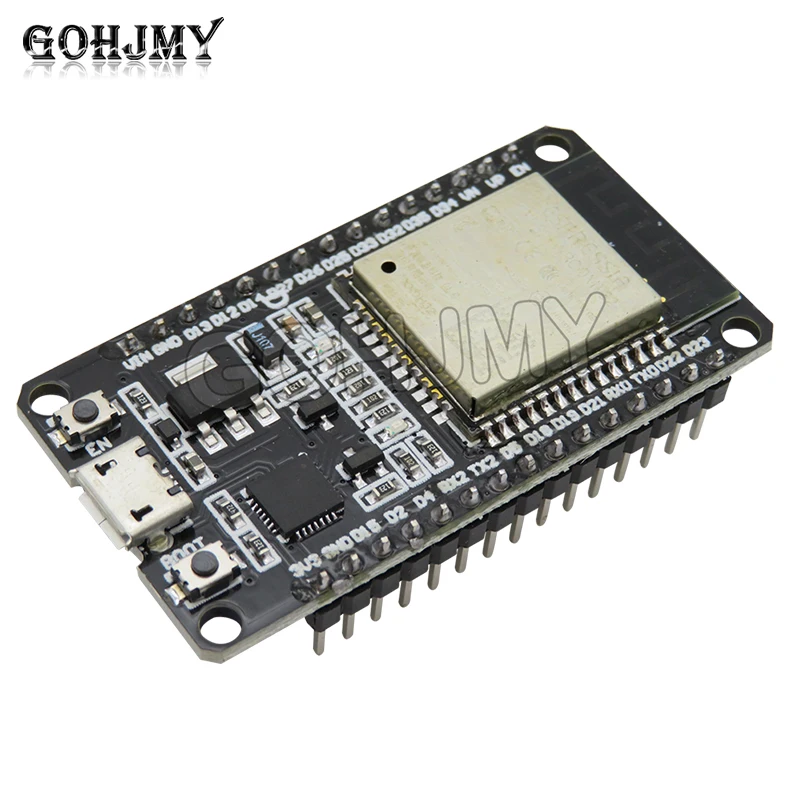 ESP-32S Development Board ESP-WROOM-32 ESP32 ESP-32 Bluetooth and WIFI Dual Core CPU with Low Power Consumption MCU ESP-32GOHJMY