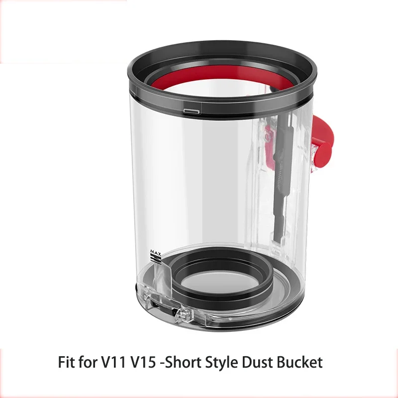 Upgraded Dust Bin Cup Compatible for Dyson V7 V8 10 V11 V15 SV14  Dust Bucket Box Replacement Part