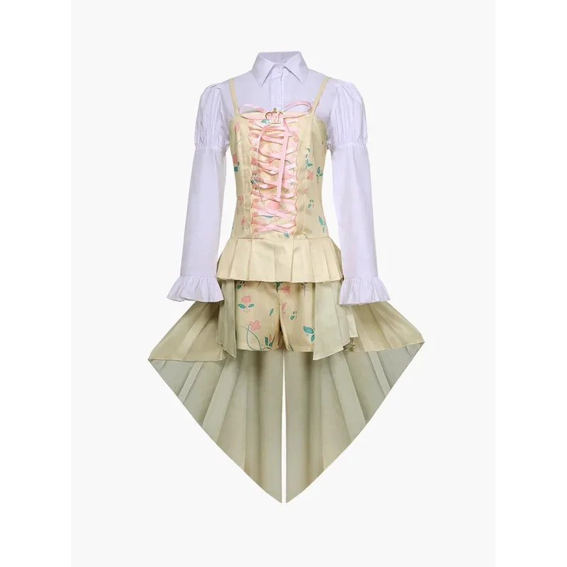 

AIAI 2025Game Project Sekai Otori Emu Косплей Костюм Женский Симпатичный Вечерние Платье цвета хаки Костюм Хэллоуин Карнавальная Униформа fo