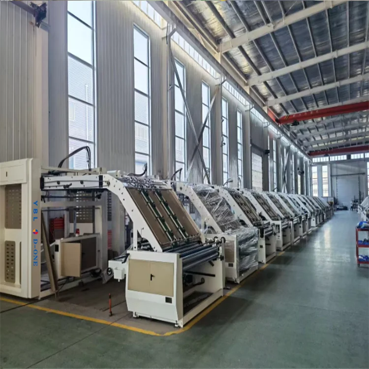 Front Positioning Servo Full Automatic Flute Laminating Machine