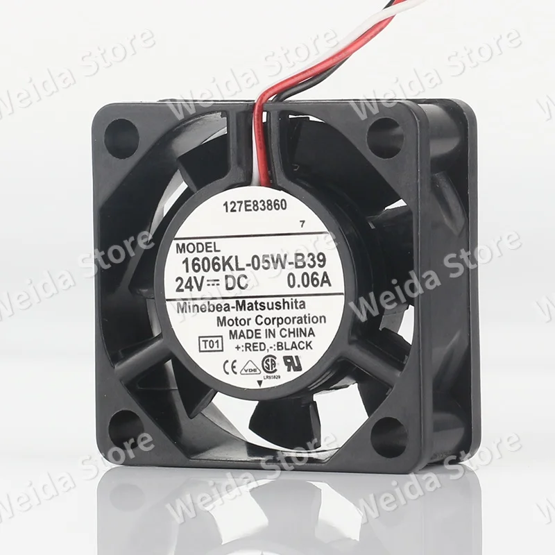 40X40X15MM New original NMB 4CM silent inverter copier 3-wire DC 24V 0.06A AC EC 4015 1606KL-05W-B39 cooling fan