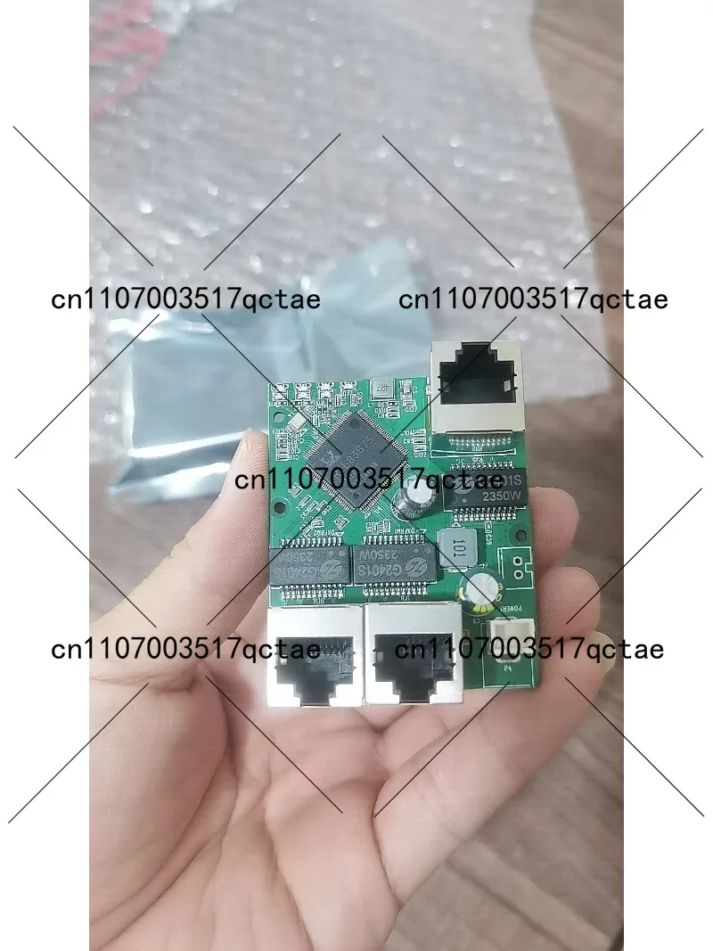 

3 Port Gigabit Ethernet Switch Module PCB Board Network Motherboard for Display Screen Video Transmission