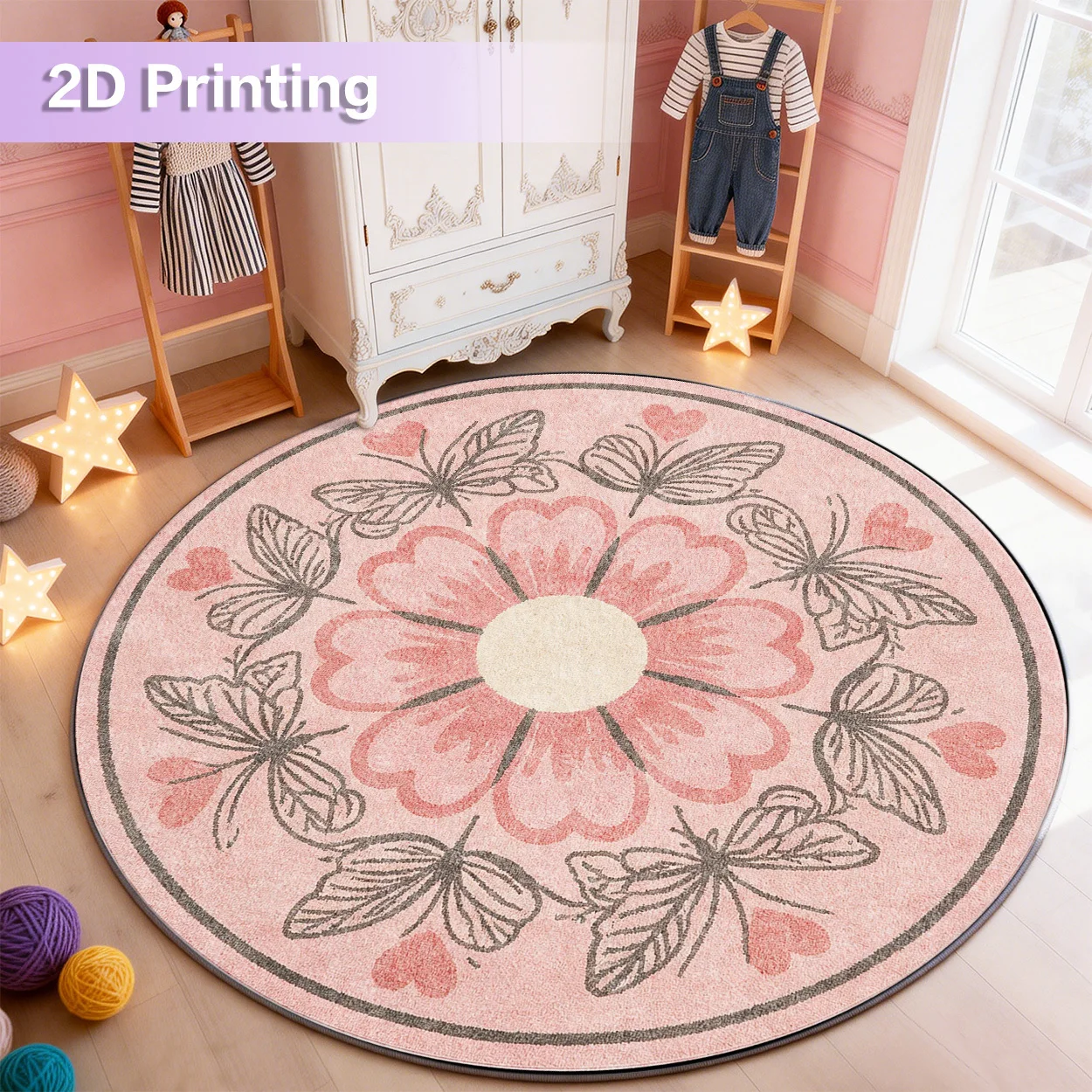 Vintage Ethnic Tribal Graphic Washable Carpet Durable Entrance Rug For Coffee Shop Office Supermarket Store Display