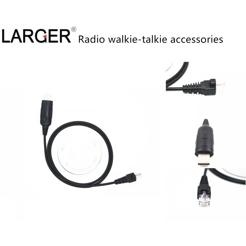 JianwuTK8108  TK768 868 8160 8180Wireless Intercom Walkie-Talkie Data Cable Programming Cable