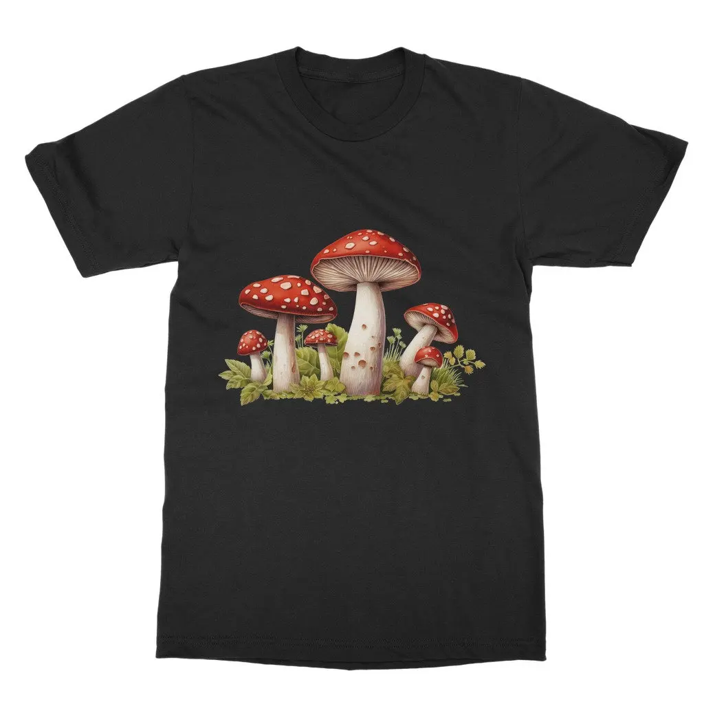 Toadstool Art Modern Classic T Shirt