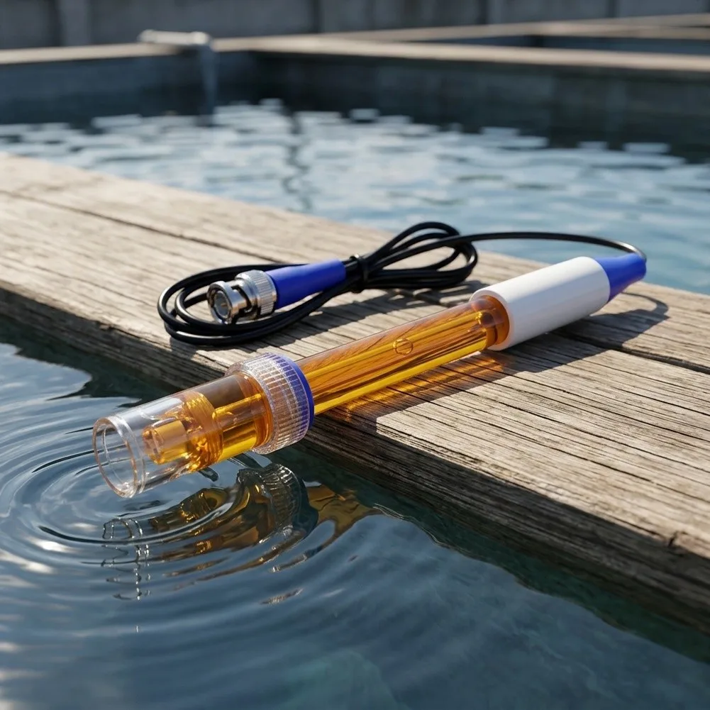ORP Redox Sensor Probe Glass Electrode 0-1500mV BNC Connector For Aquaculture Swimming Pool Water Quality Testing Tool